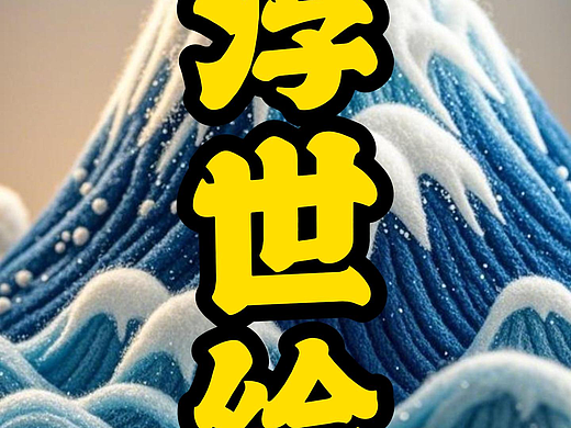 #浮世绘 日本古代的“网红插画”——线条简洁、色彩鲜艳，爱画海浪、美女和戏剧明星！