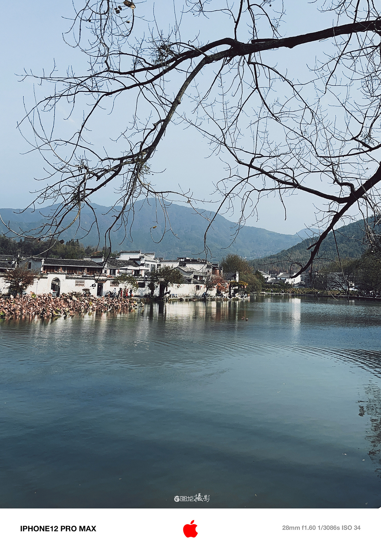 手机摄影笔记｜宏村徽派建筑与自然景观的完美融合（图ZMzg4ODM0OTEy） - 风光摄影 - 站酷设计师图龙摄影原创素材 - 站酷ZCOOL