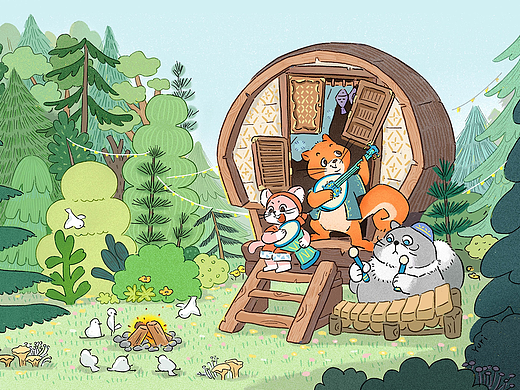 鼠鼠丛林的休闲时间