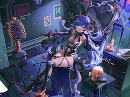 带背景二次元立绘