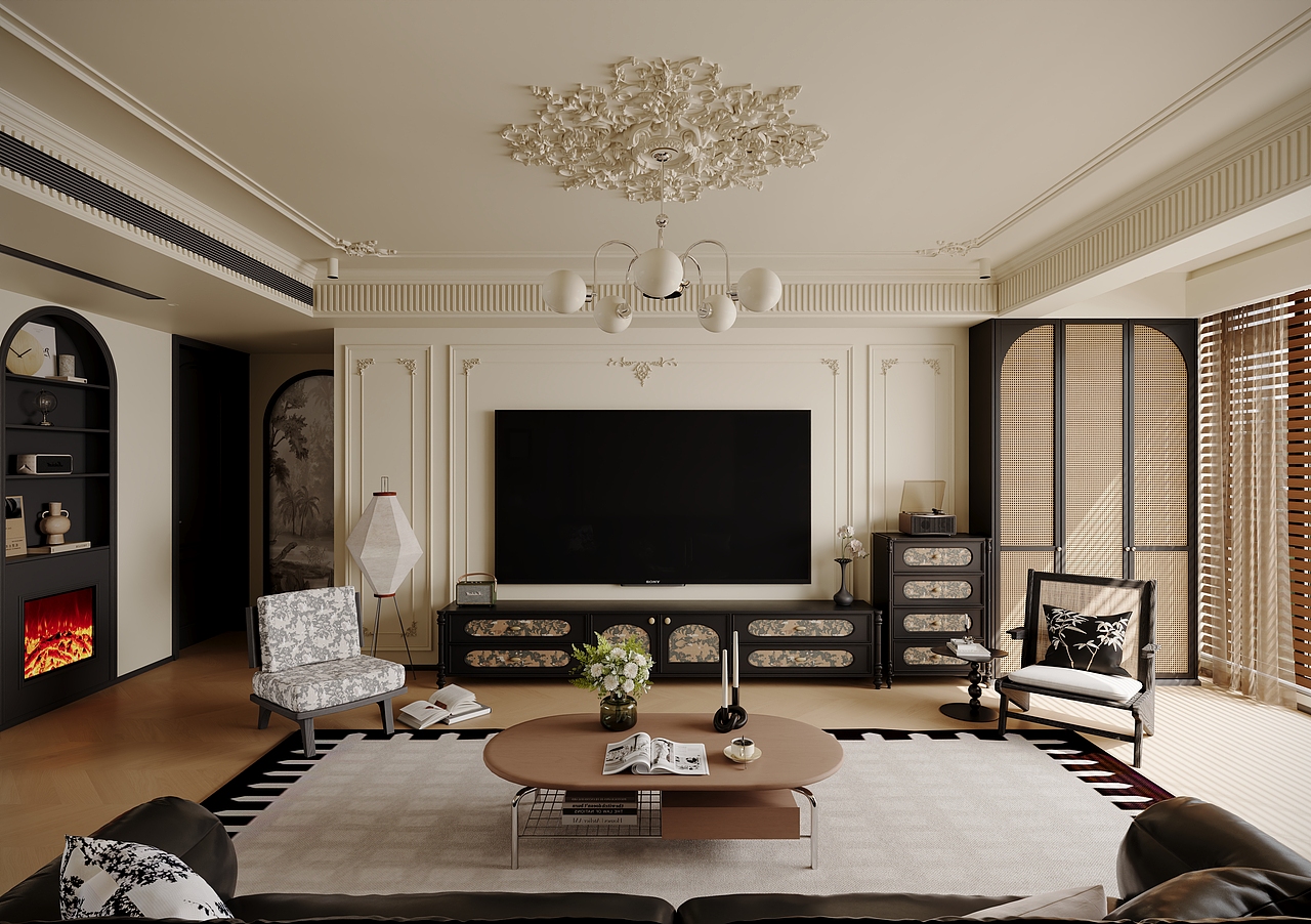 新作 | 法式（图ZMzg4ODUxMzky） - 家装设计 - 站酷设计师止果视觉原创素材 - 站酷ZCOOL