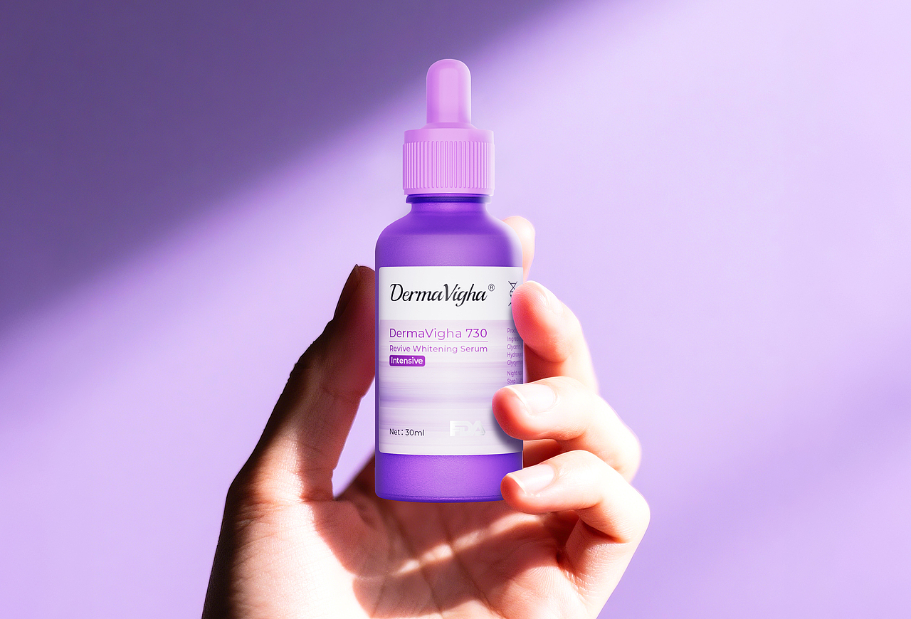 DermaVigha®烟酰胺精华液包装设计