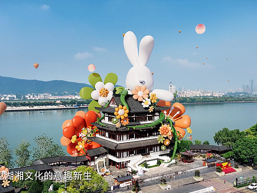 团队完成的三维实景合成的城市宣传片