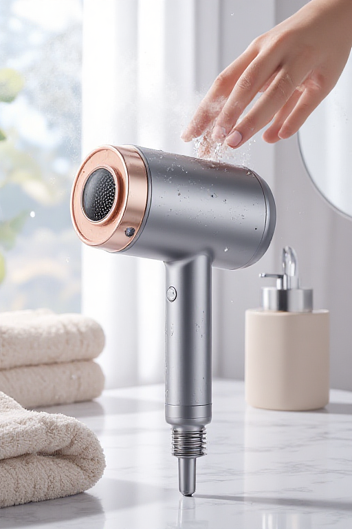 吹风机主图场景图 SD Ai