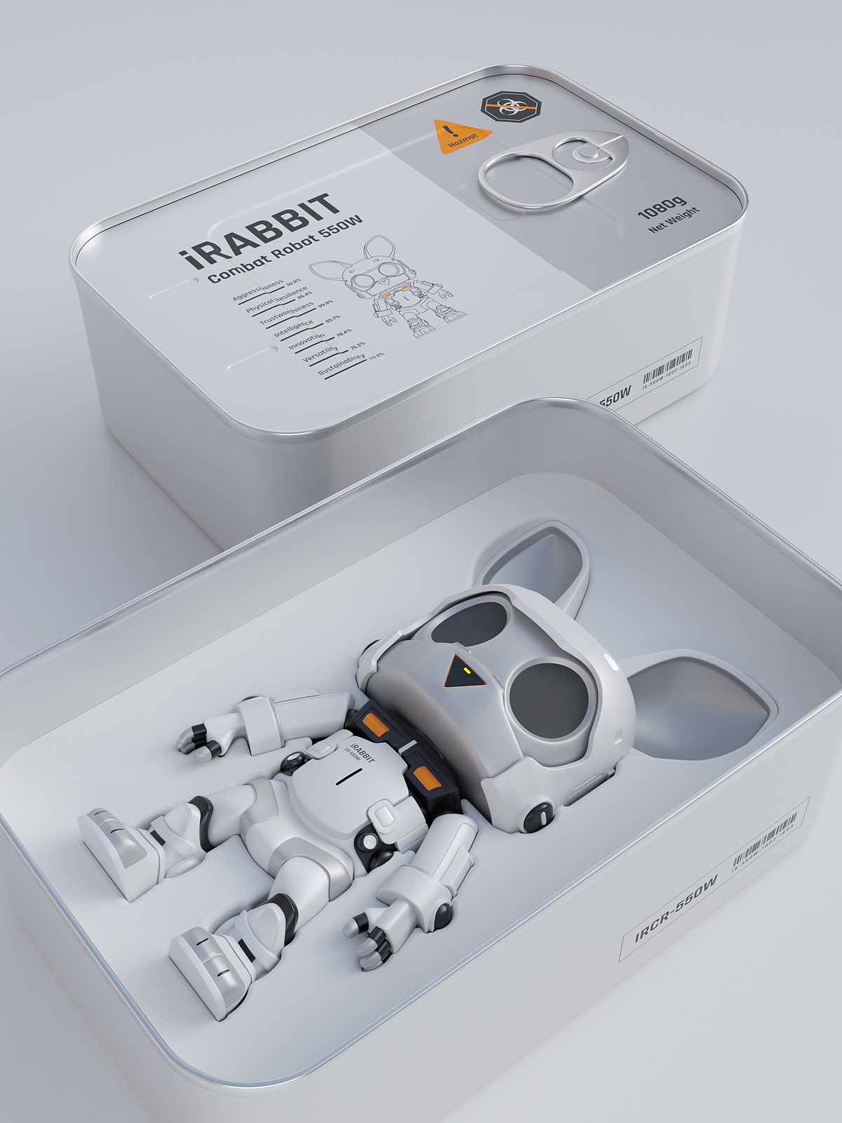 iRabbit 罐头里的机器人（图ZMzg4ODY1Njc2） - 人物/生物 - 站酷设计师yanc_阿春原创素材 - 站酷ZCOOL