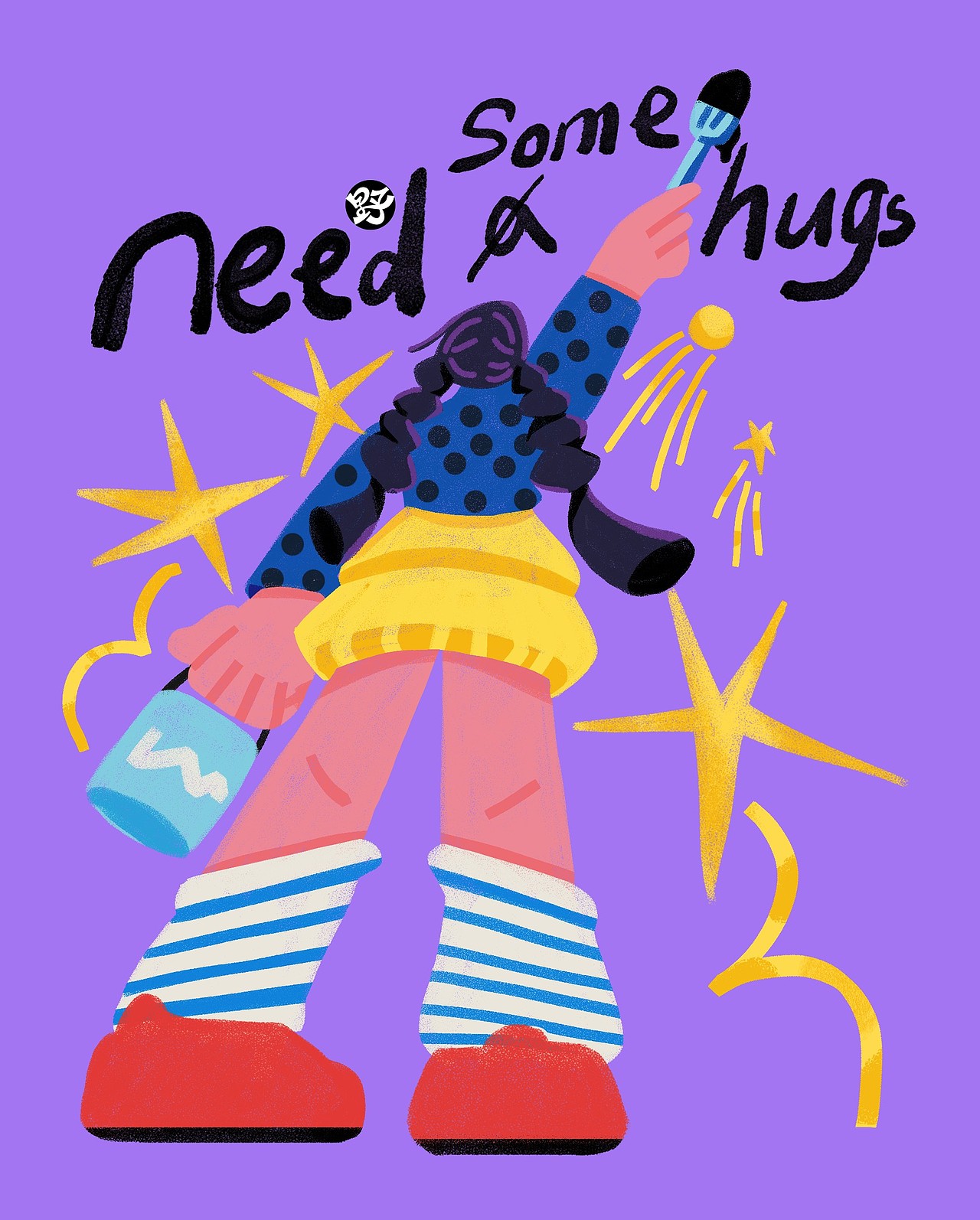 要好好爱自己哦（图ZMzg4ODY4NzQ0） - 商业插画 - 站酷设计师rita.dong原创素材 - 站酷ZCOOL