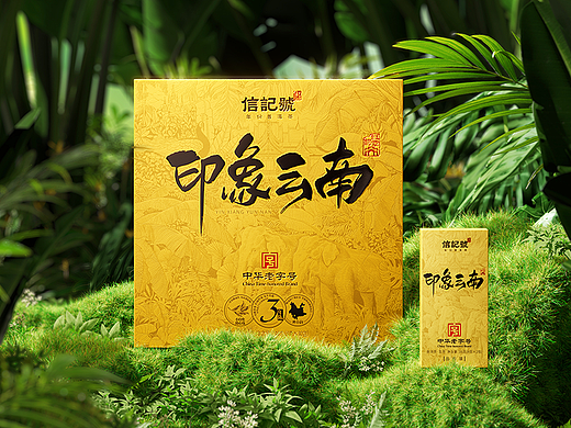 茶叶包装设计｜印象云南普洱茶