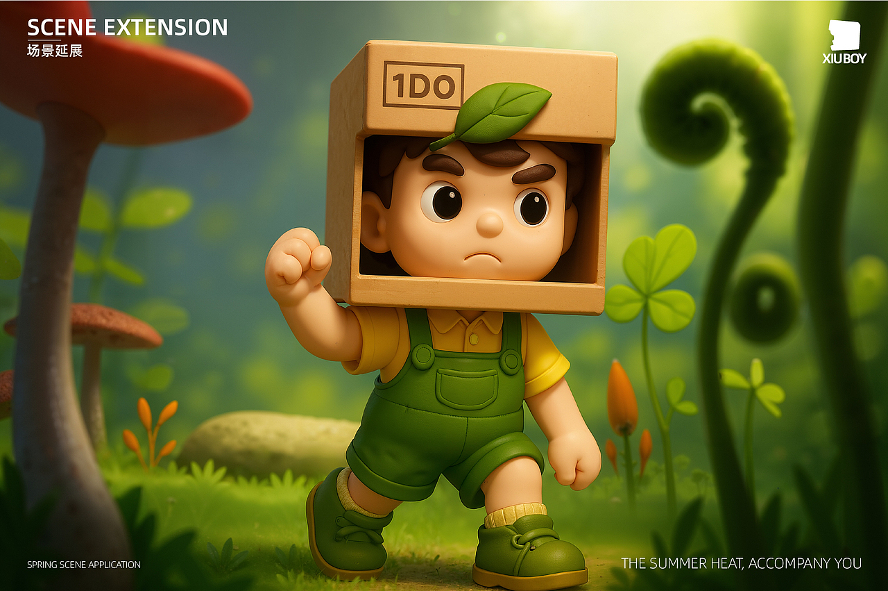 灵秀IP形象设计-秀仔（图ZMzg4ODc2OTky） - AI作品 - 站酷设计师Dear土豆土豆原创素材 - 站酷ZCOOL