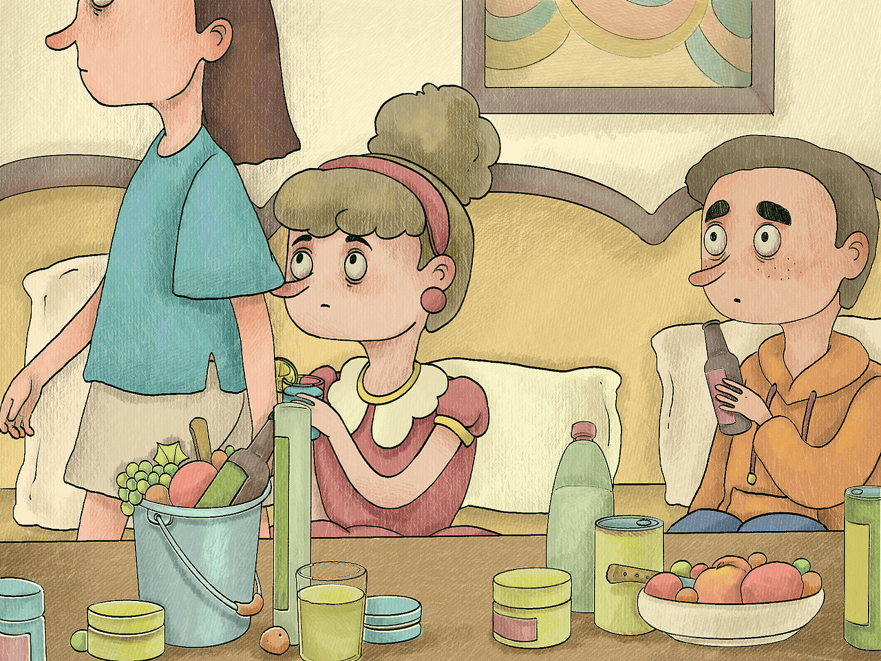 當(dāng)代年輕人奇怪行為圖鑒01（繪本）（圖ZMzg4ODg0NTg0） - 繪本 - 站酷設(shè)計(jì)師病史記錄員原創(chuàng)素材 - 站酷ZCOOL