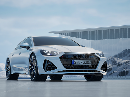 UE5 汽车渲染_Rudi RS7_Full CGI (2)