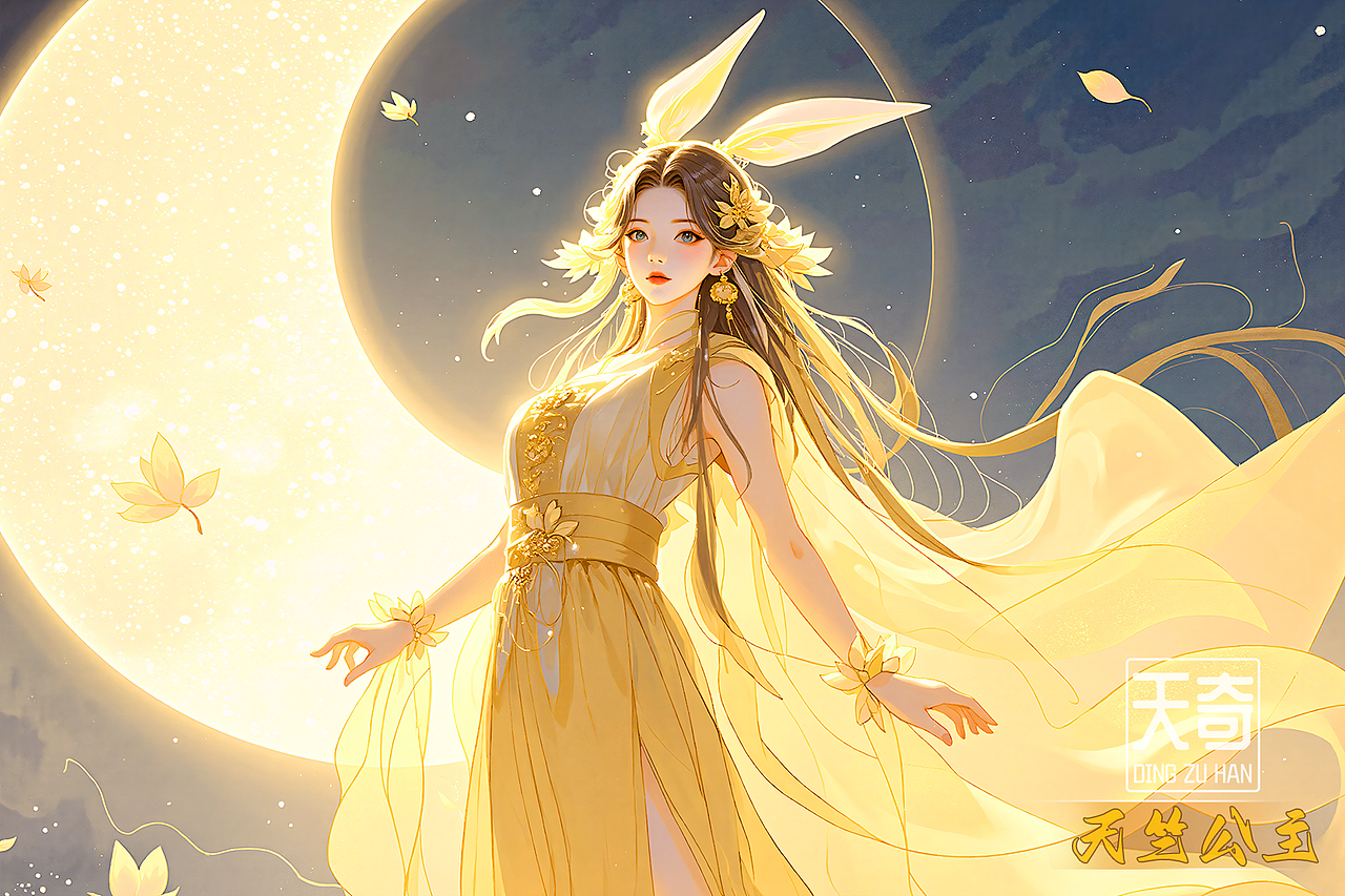 西游记-女妖精(AI创作)（图ZMzg4ODg2ODI0） - IP形象 - 站酷设计师dingzuhan原创素材 - 站酷ZCOOL