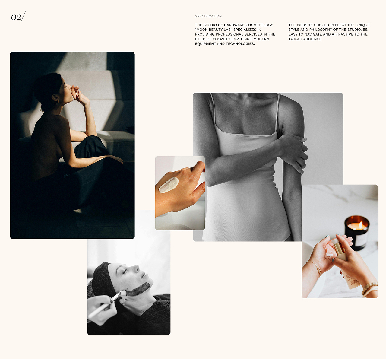 美容工作室网站与品牌设计（图ZMzg4ODg3Njg0） - 电商 - 站酷设计师18911lab原创素材 - 站酷ZCOOL