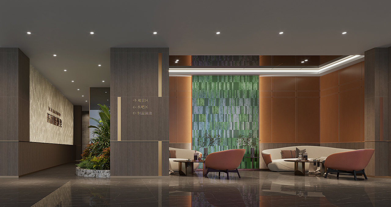 被问爆的休闲区设计✨ 氛围感直接拉满（图ZMzg4ODg5MjUy） - 商业空间设计 - 站酷设计师空间设计一乐哥原创素材 - 站酷ZCOOL