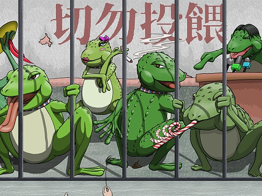 孤蛙自赏(个人主页-ZNzE3MzI5NTI=) - 单幅漫画 - 站酷设计师幻月暗荒原创素材 - 站酷ZCOOL
