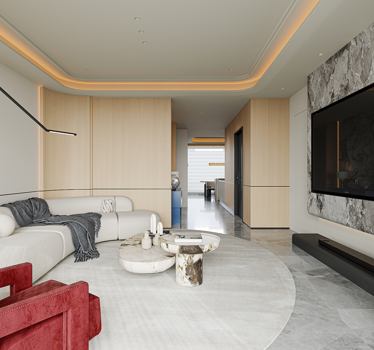 高端图-现代家装渲染