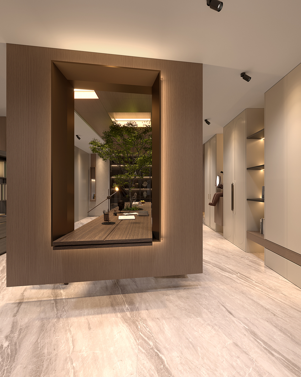 木作展厅-效果图