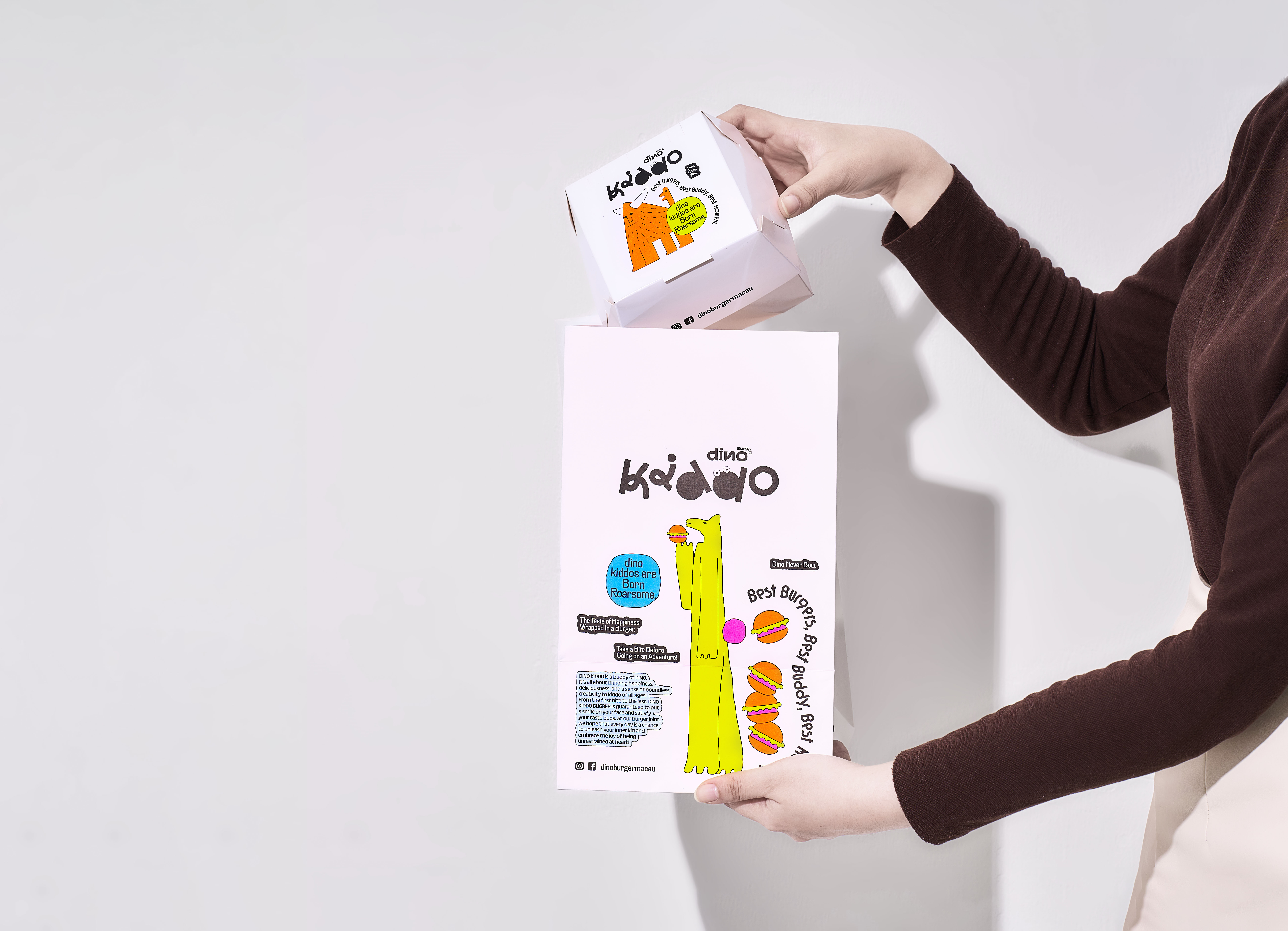 不只是汉堡,是童年的小宇宙-DINO KIDDO 品牌设计|365天的好设计NO.69