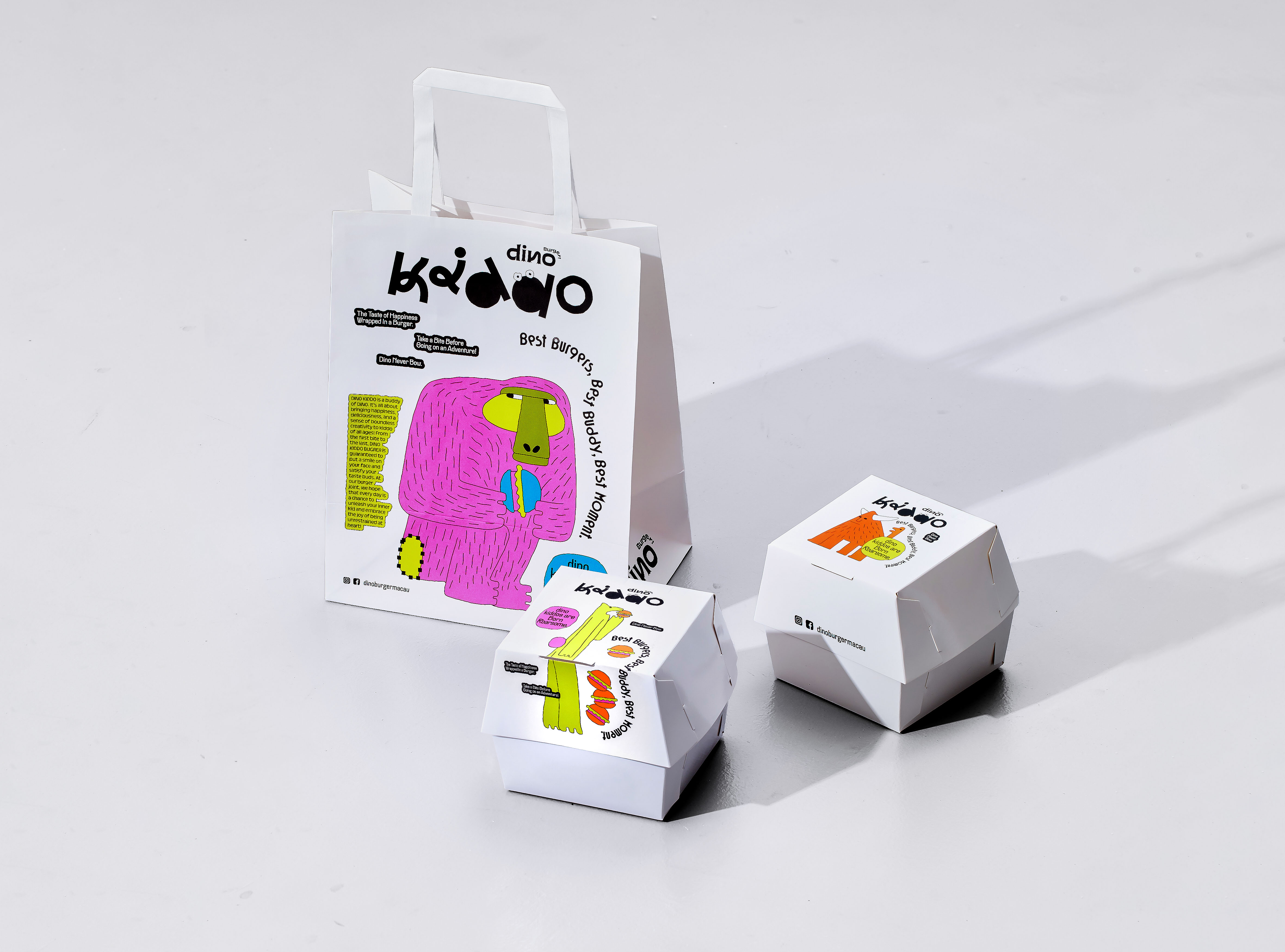 不只是汉堡,是童年的小宇宙-DINO KIDDO 品牌设计|365天的好设计NO.69