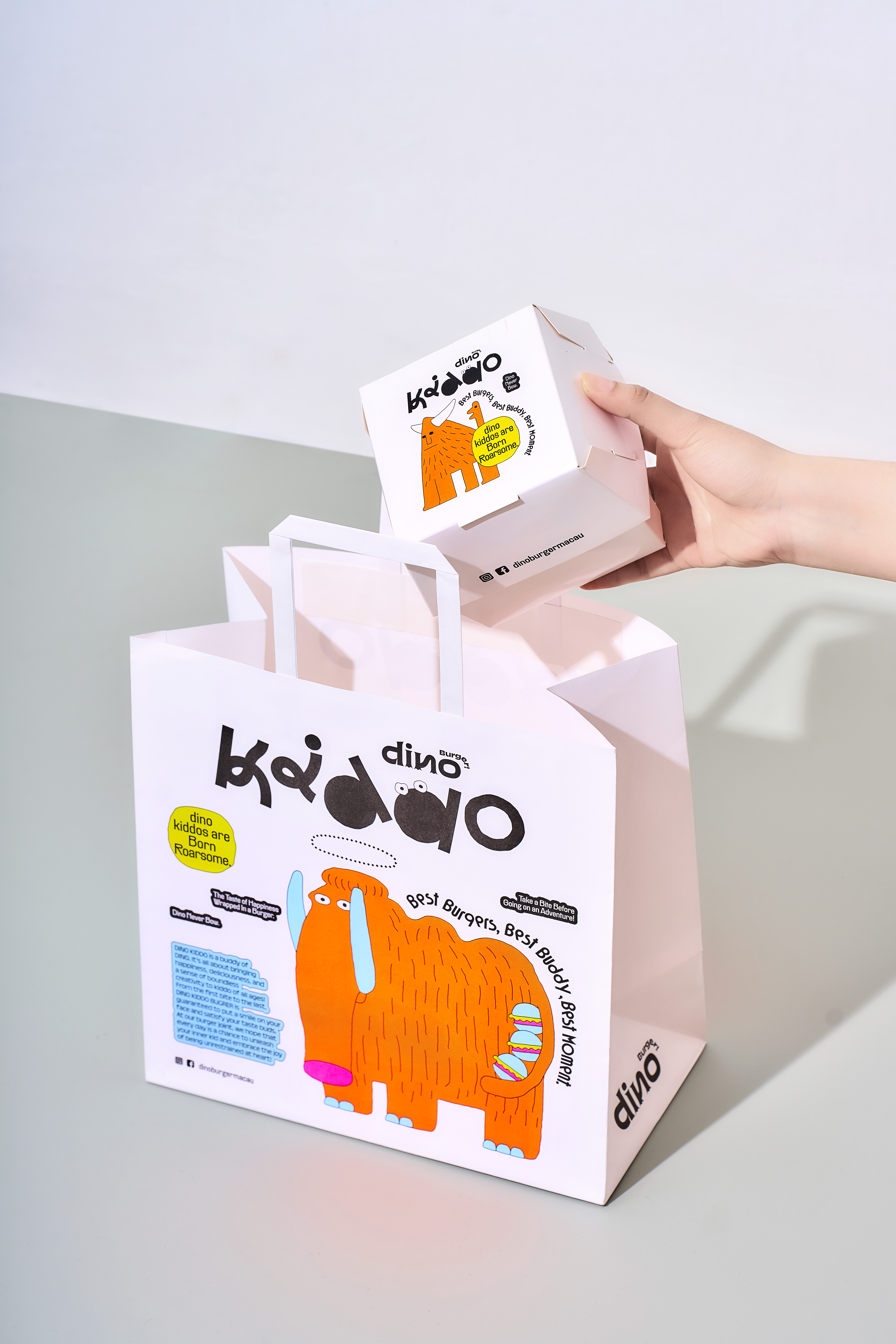 不只是汉堡,是童年的小宇宙-DINO KIDDO 品牌设计|365天的好设计NO.69