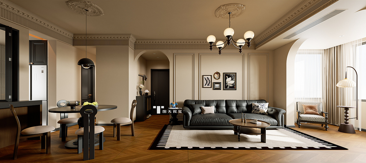 法式中古||高级质感的家（图ZMzg4OTEwMTc2） - 家装设计 - 站酷设计师图天设计SUSU原创素材 - 站酷ZCOOL