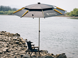 戶外釣魚傘拍攝