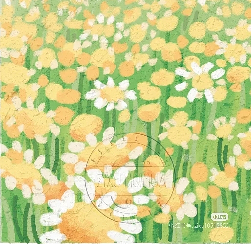 治愈系插画【四季流传】风景明信片