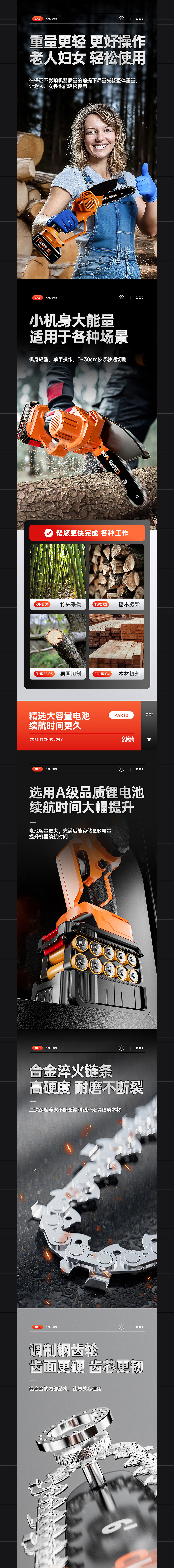 机械工具类-锂电锯（图ZMzg4OTE0NjI0） - 电商 - 站酷设计师陈大栗原创素材 - 站酷ZCOOL