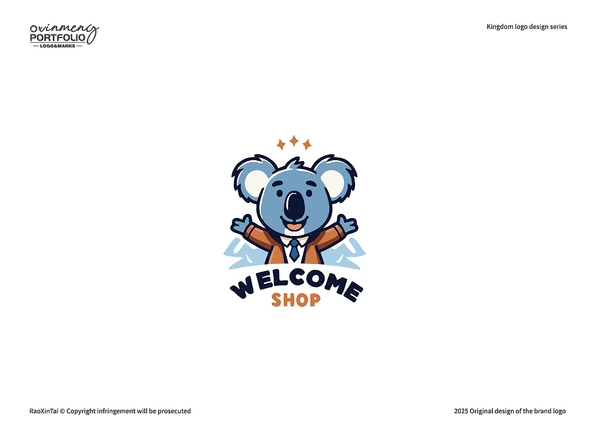 心梦动物园 | 考拉真的很可爱 | 卡通标志设计（图ZMzg4OTE2OTky） - Logo - 站酷设计师心梦创意原创素材 - 站酷ZCOOL