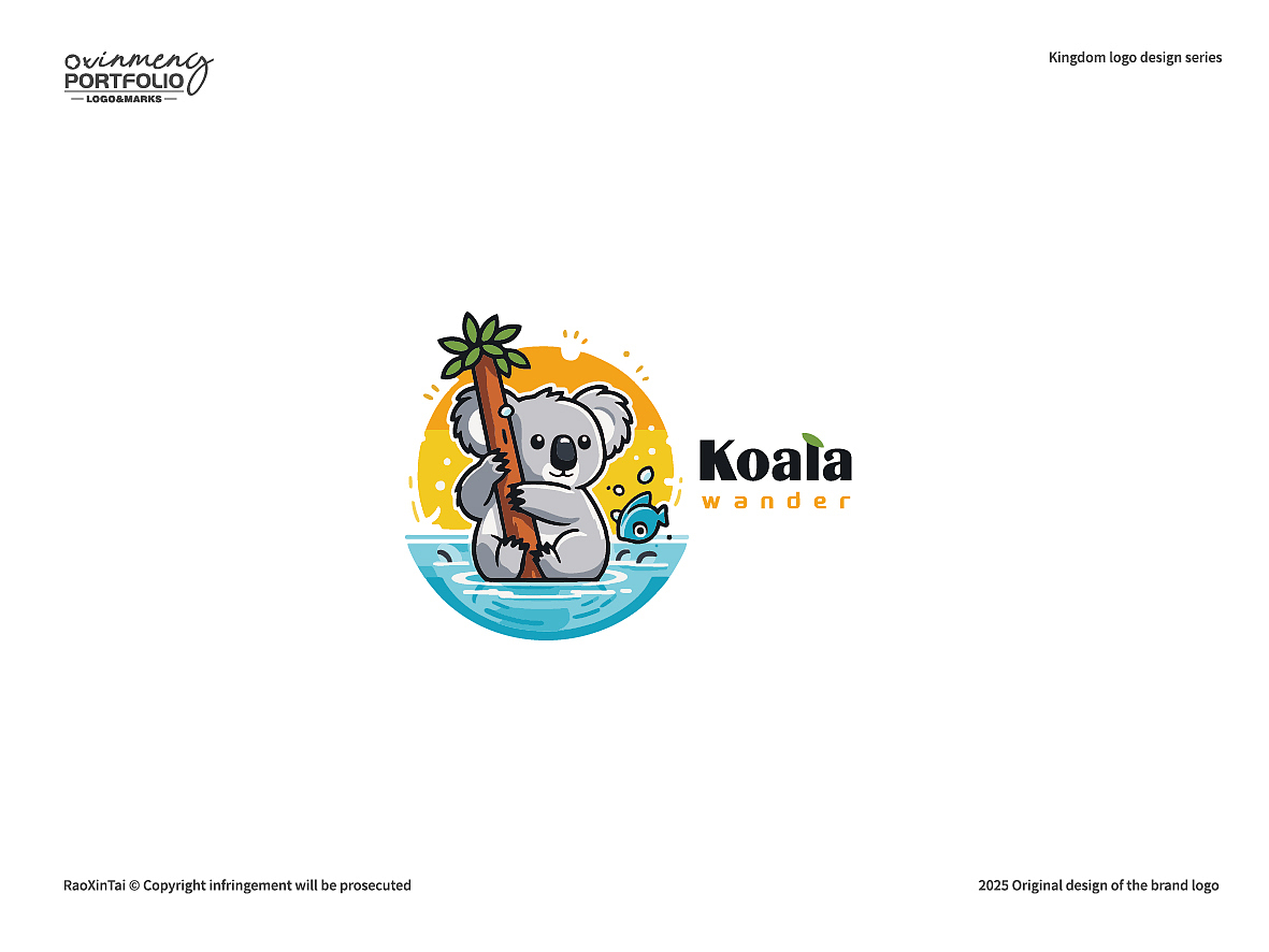 心梦动物园 | 考拉真的很可爱 | 卡通标志设计（图ZMzg4OTE3MDE2） - Logo - 站酷设计师心梦创意原创素材 - 站酷ZCOOL