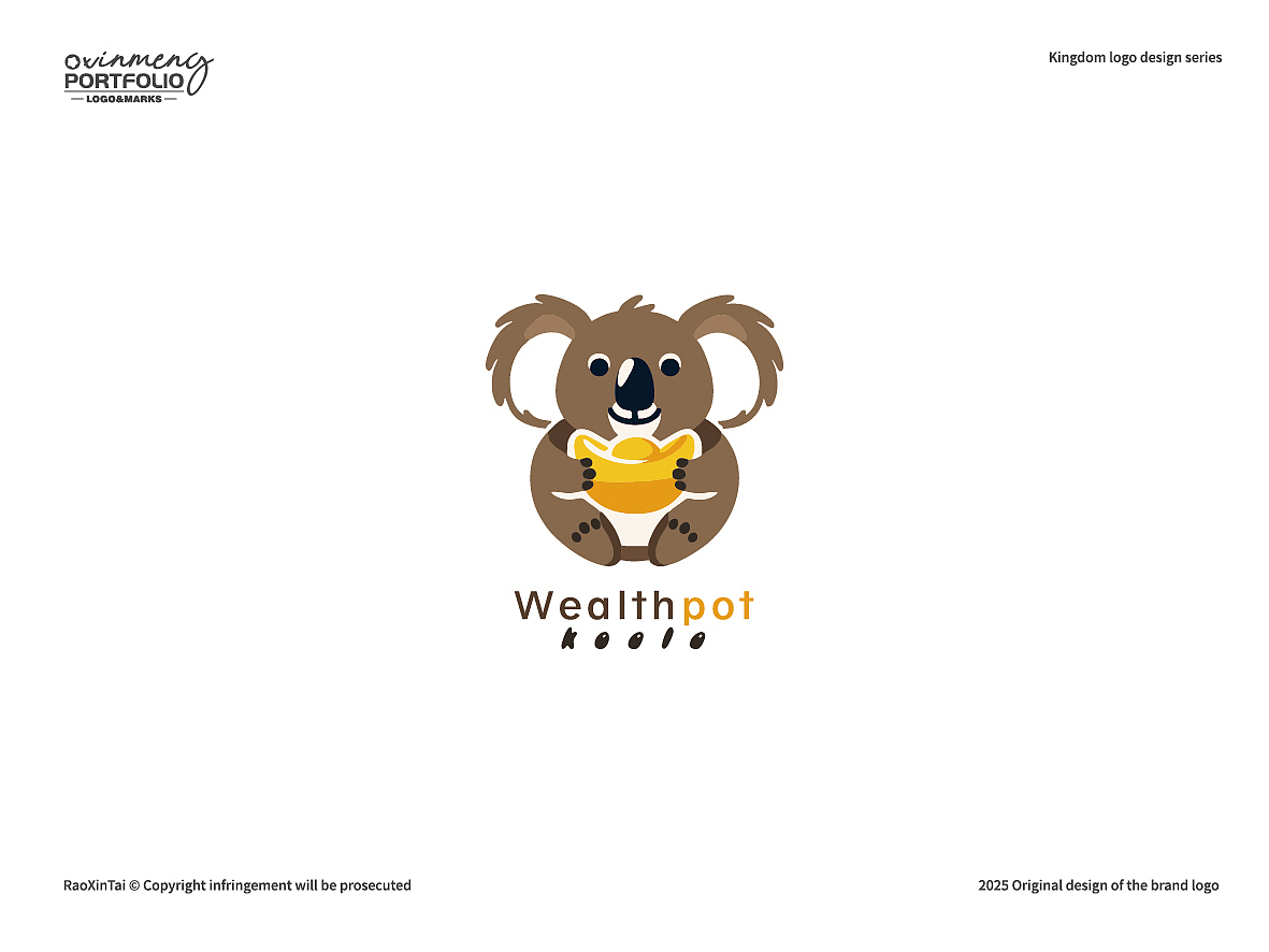 心梦动物园 | 考拉真的很可爱 | 卡通标志设计（图ZMzg4OTE3MTA4） - Logo - 站酷设计师心梦创意原创素材 - 站酷ZCOOL