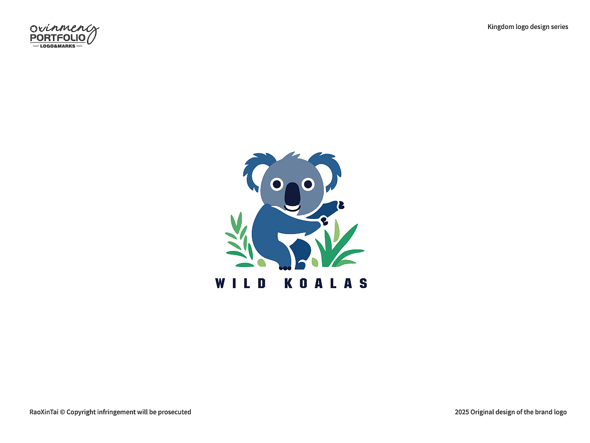 心梦动物园 | 考拉真的很可爱 | 卡通标志设计（图ZMzg4OTE3MTM2） - Logo - 站酷设计师心梦创意原创素材 - 站酷ZCOOL