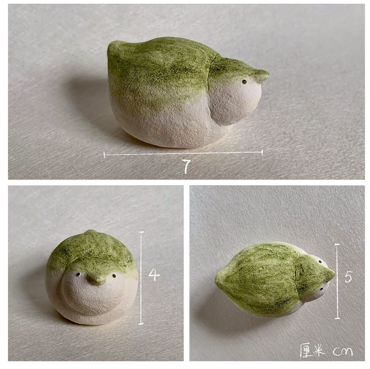 抹茶小鸟扩香摆件