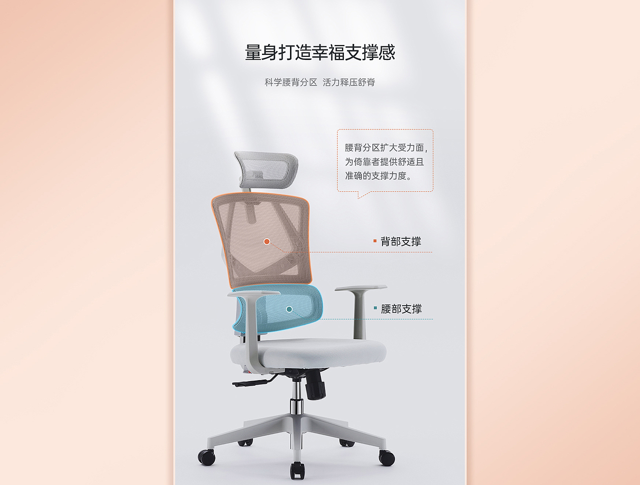西昊人体工学椅详情页视觉提案