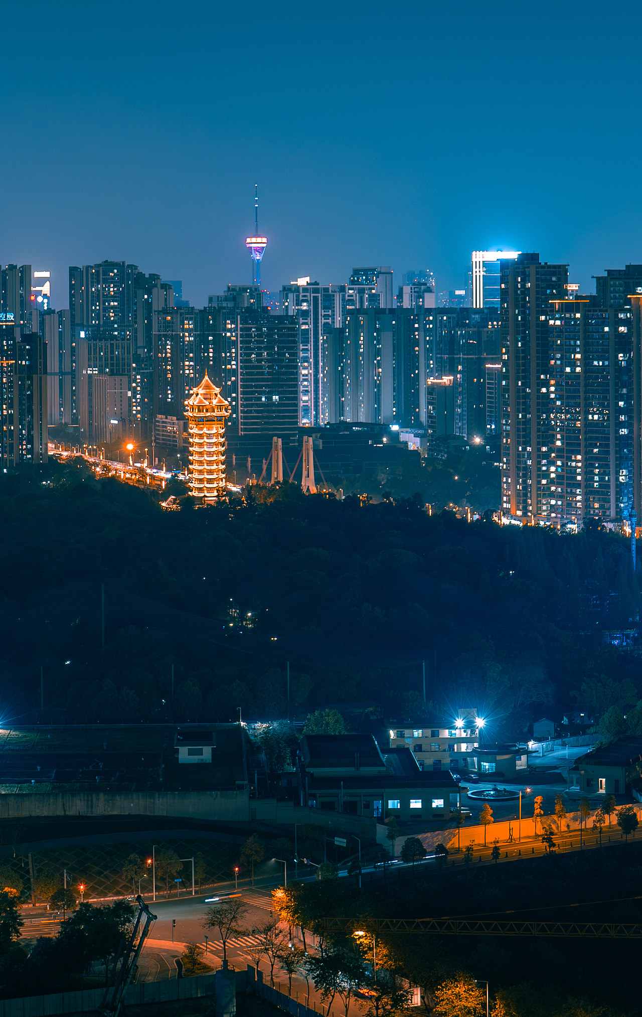 成都夜景之我在成都