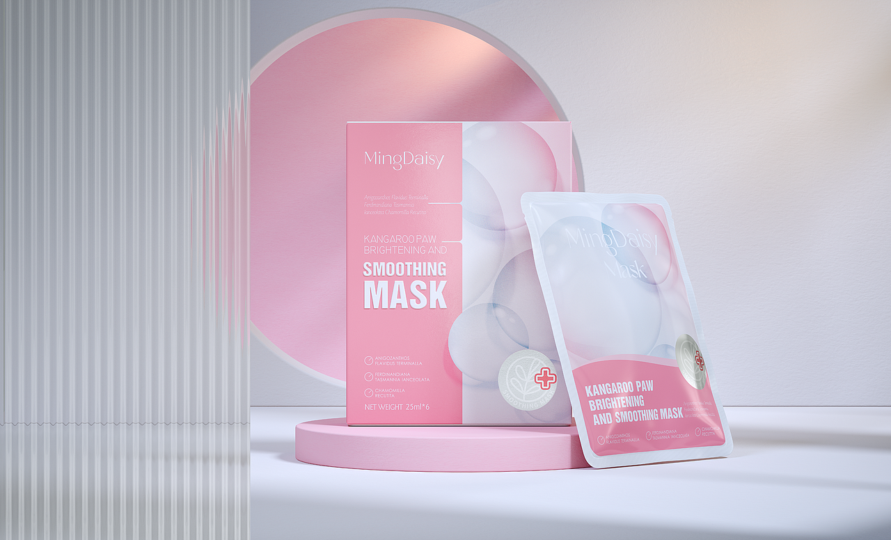 mingdaisy国外面膜品牌包装
