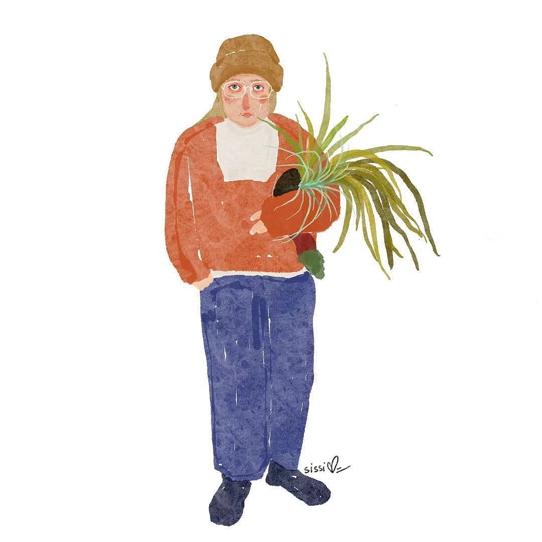 人物特写-奔赴春天