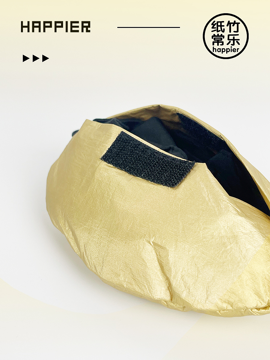 高级感拉满|黑金搭配的杜邦纸收纳袋简直长在审美上