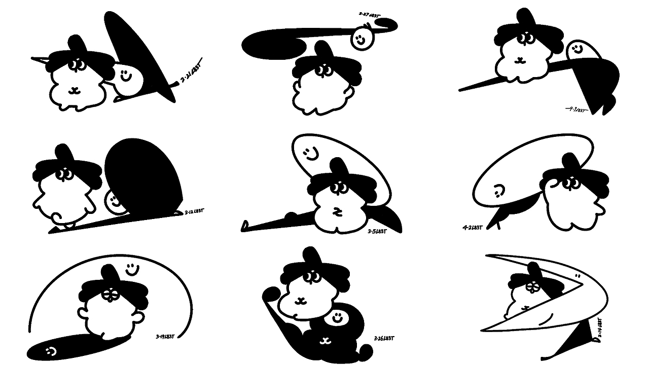 “怪物，与傻”系列小刺球插画作品（图ZMzg4OTU5NTc2） - 单幅漫画 - 站酷设计师Spiky小刺球原创素材 - 站酷ZCOOL