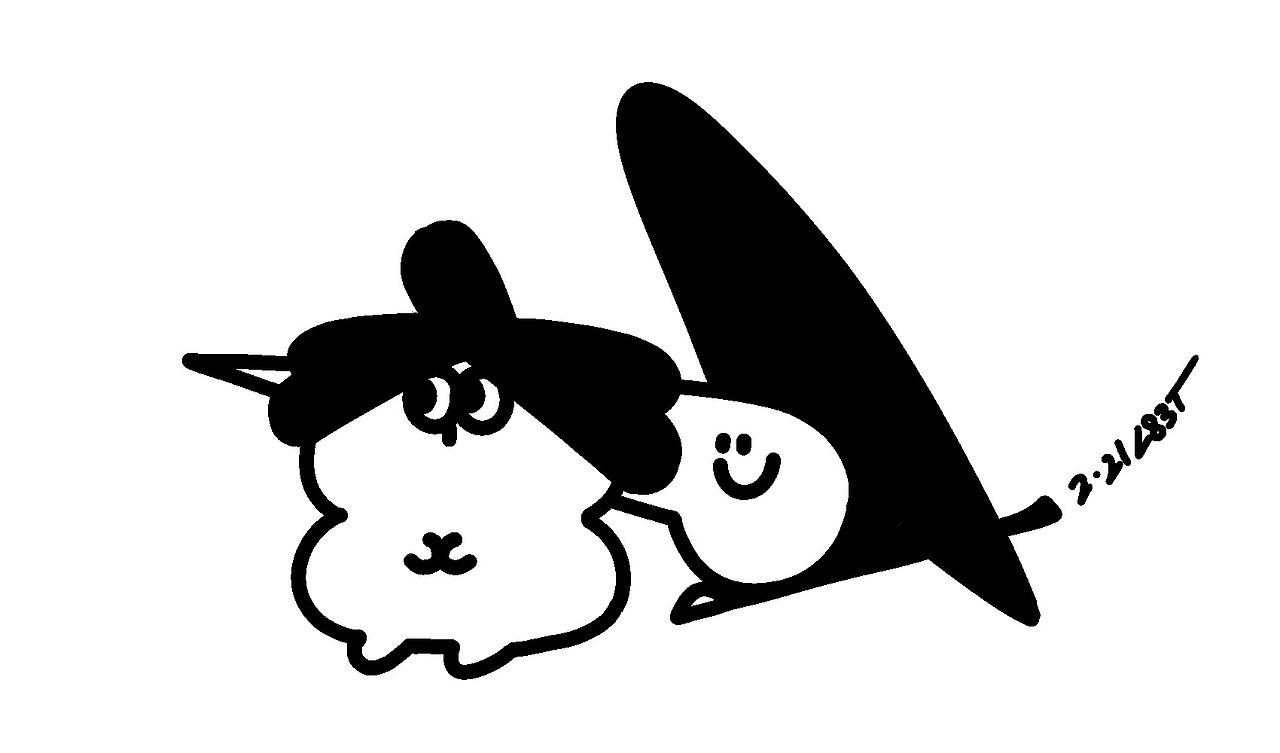 “怪物，与傻”系列小刺球插画作品（图ZMzg4OTU5NTgw） - 单幅漫画 - 站酷设计师Spiky小刺球原创素材 - 站酷ZCOOL