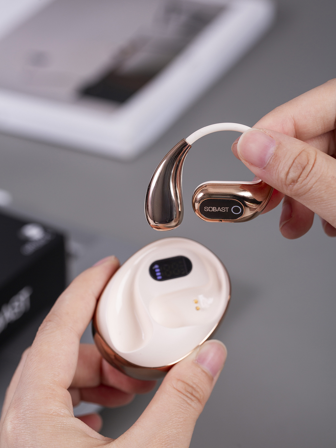 有间|SOBAST AI智能蓝牙耳机即时翻译耳机