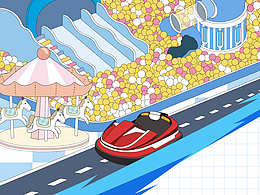 【商業(yè)主視覺】室內(nèi)兒童樂園開業(yè)KV