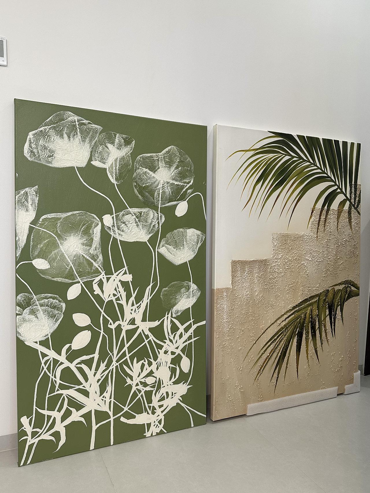 🌼手绘绿植，创意无限的生活艺术（图ZMzg4OTY3NjI4） - 其他手工艺 - 站酷设计师风中狂想丶原创素材 - 站酷ZCOOL