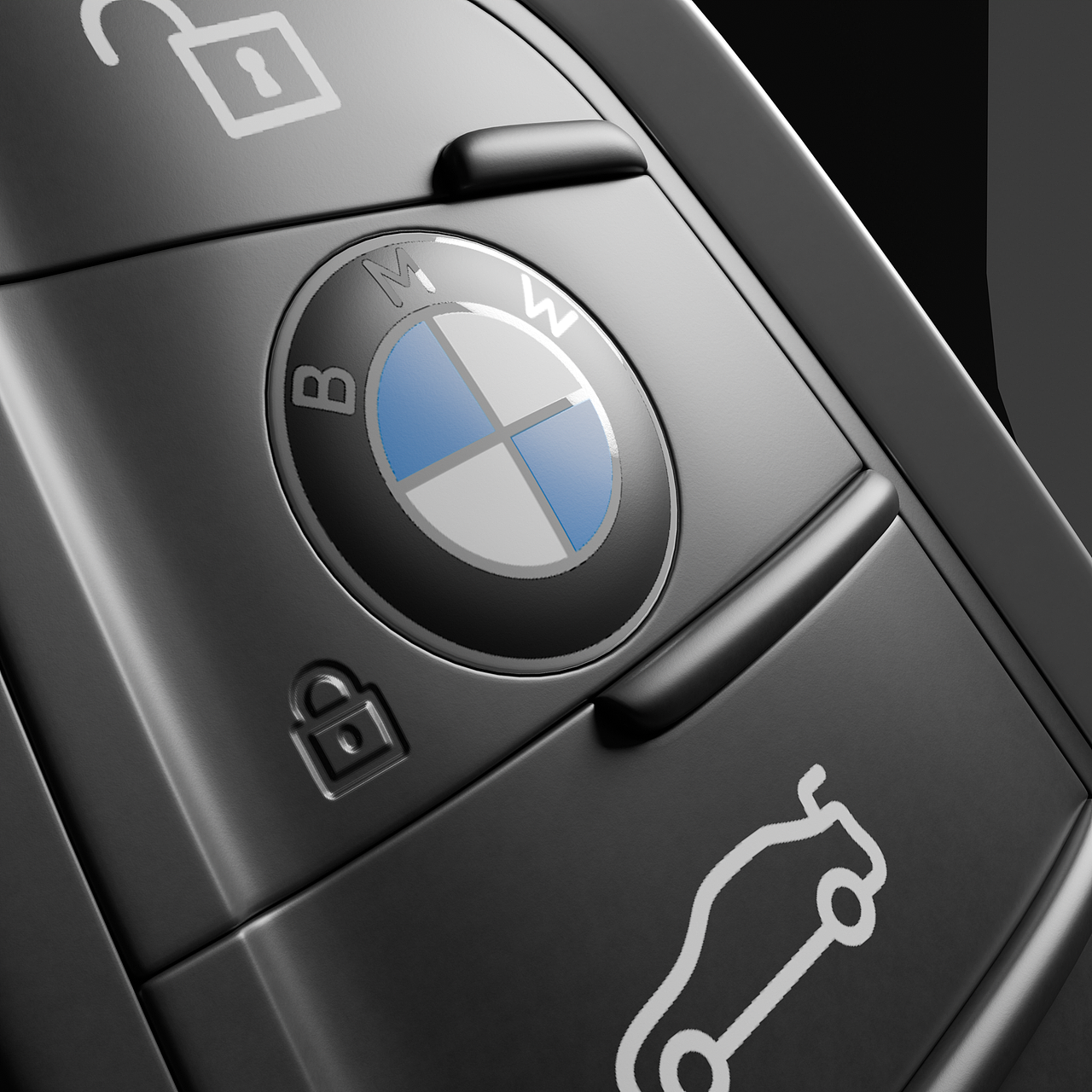 Blender产品建模渲染-汽车钥匙