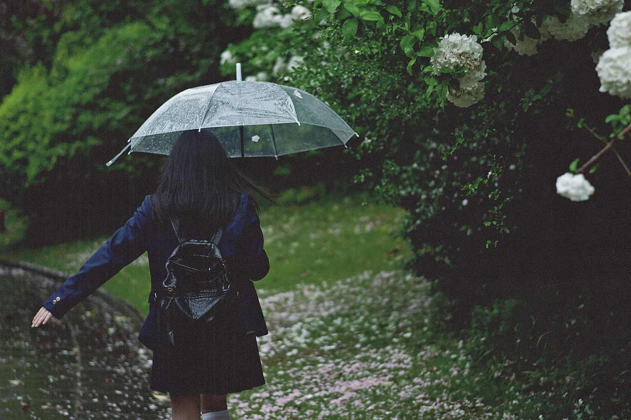 当雨滴擦亮青春，我们在水洼里打捞时光