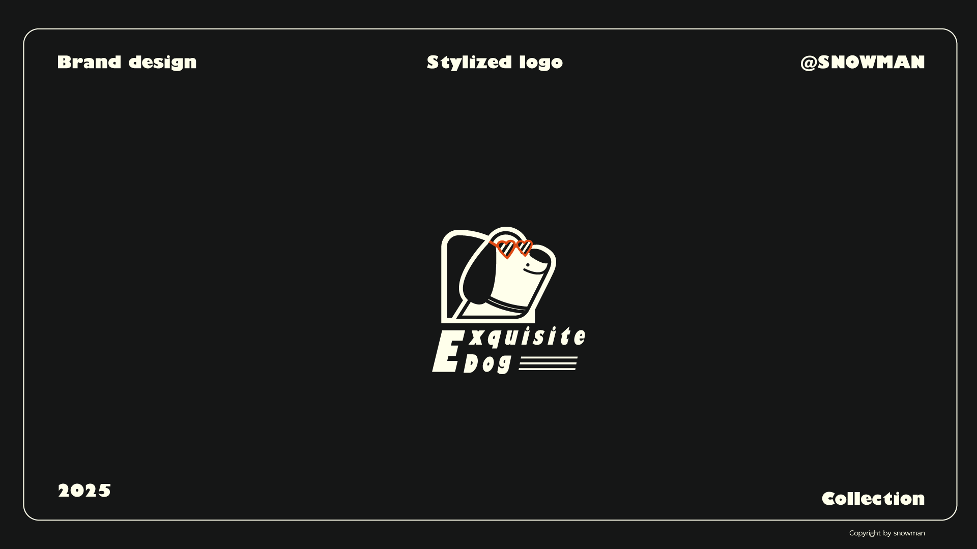 2025|Logo Design|@snowman