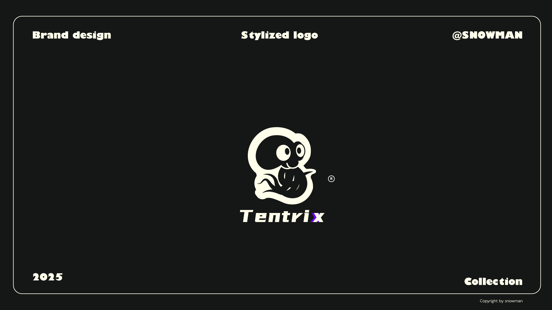2025|Logo Design|@snowman