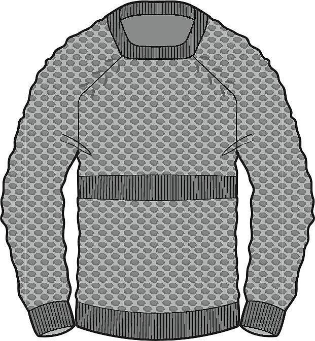 滕宏—CDR绘制套头毛衫系列款式图（图ZMzg4OTc5NzMy） - 休闲/流行服饰 - 站酷设计师滕宏原创素材 - 站酷ZCOOL