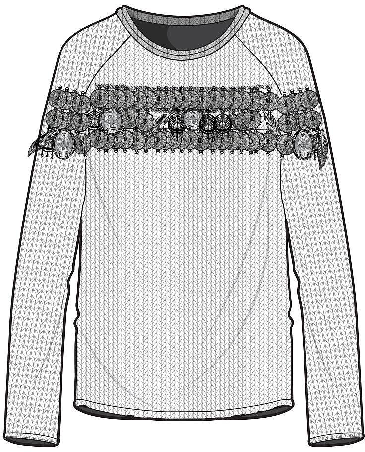 滕宏—CDR绘制套头毛衫系列款式图（图ZMzg4OTc5NzQ4） - 休闲/流行服饰 - 站酷设计师滕宏原创素材 - 站酷ZCOOL