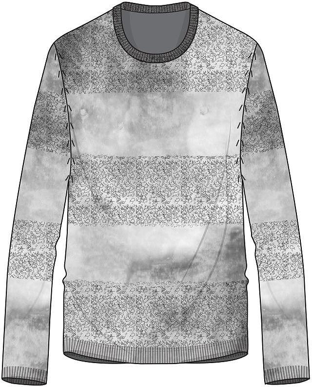 滕宏—CDR绘制套头毛衫系列款式图（图ZMzg4OTc5NzU2） - 休闲/流行服饰 - 站酷设计师滕宏原创素材 - 站酷ZCOOL