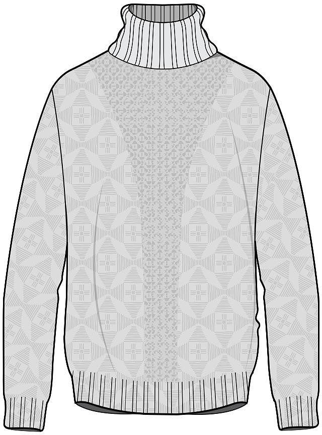 滕宏—CDR绘制套头毛衫系列款式图（图ZMzg4OTc5ODM2） - 休闲/流行服饰 - 站酷设计师滕宏原创素材 - 站酷ZCOOL